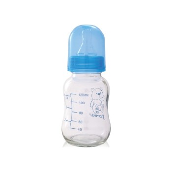 LORELLI STAKLENA FLAŠICA (PLAVA) 120ML LORELLI STAKLENA FLAŠICA (PLAVA) 120ML
